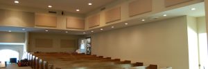 Church with acoustic design